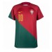 Portugal Bernardo Silva #10 Replika Hemma matchkläder VM 2022 Korta ärmar
